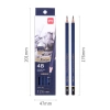 Deli Professional Art creation Precision Line 4B high-hardness drawing pencil Item Picture
